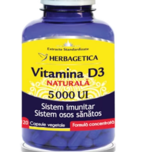 Vitamina D3 Naturala 5000 UI
