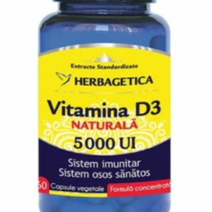 Vitamina D3 Naturala 5000 UI