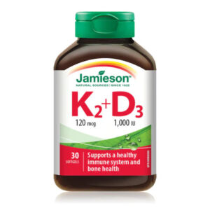 Vitamina K2 120 mcg + Vitamina D3 1000 UI