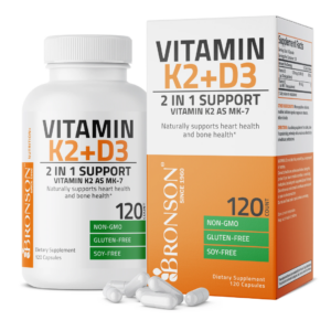 Vitamina K2 90 mcg + Vitamina D3 5000 IU