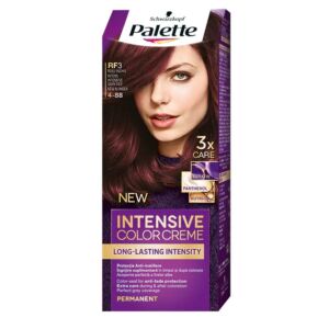 Vopsea crema permanenta Palette Intensive RF3 (4-88) Rosu inchis intens