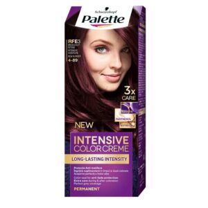 Vopsea crema permanenta Palette Intensive RFE3 (4-89) Aubergine intens