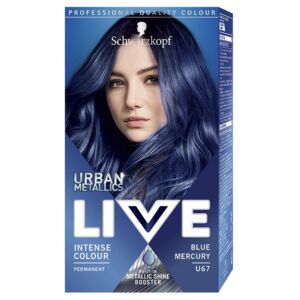 Vopsea de par Schwarzkopf Intense Color Urban Metallics U67 Blue Mercury