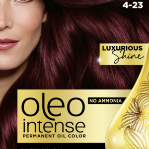 Vopsea de par fara amoniac Color Oleo 4-23 roscat burgundy