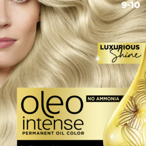 Vopsea de par fara amoniac Color Oleo 9-10 Blond Luminos
