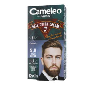 Vopsea de par pentru barbati Cameleo 5.0 Light Brown