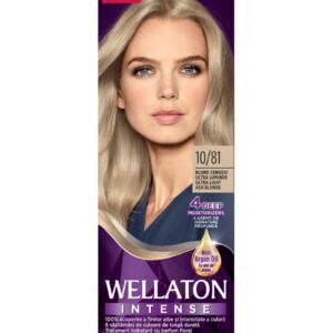 Vopsea de par permanenta Blond Cenusiu 10.81 Wellaton