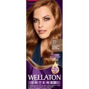 Vopsea de par permanenta Blond Mediu Castaniu 7.7 Wellaton