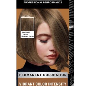 Vopsea de par permanenta Pantone 6-66 Roasted Pecan