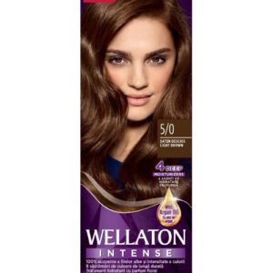Vopsea de par permanenta Saten Deschis 5.0 Wellaton