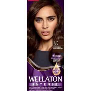 Vopsea de par permanenta Saten Mediu 4.0 Wellaton