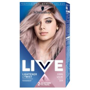 Vopsea de par permanenta Schwarzkopf Lightener Twist 104 Cool Lilac