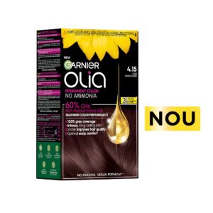 Vopsea de par permanenta fara amoniac 4.15 Iced Chocolate Olia