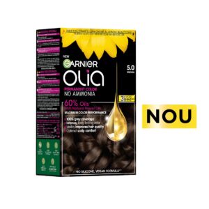 Vopsea de par permanenta fara amoniac 5.0 Brown Olia