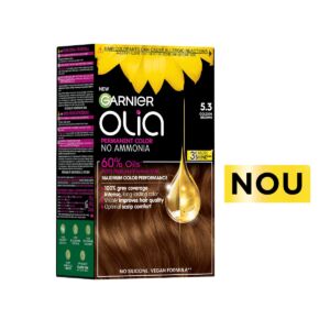 Vopsea de par permanenta fara amoniac 5.3 Golden Brown Olia