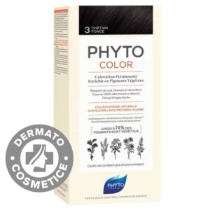 Vopsea par 3 Dark Brown Phytocolor