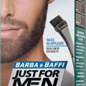 Vopsea pentru barba si mustata Castaniu Inchis M45