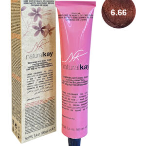 Vopsea vegana 6.66 Intense Red Dark Blonde