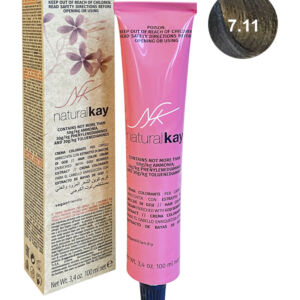 Vopsea vegana 7.11 Intense ASH Blonde