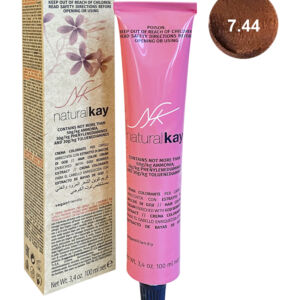 Vopsea vegana 7.44 Intense Copper Blonde