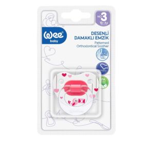 WEE BABY Suzeta ortodontica cu desen nr.3 - 835