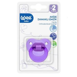 WEE BABY Suzeta silicon ortodontica nr.2 - 112