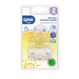 WEE BABY Suzeta silicon ortodontica somn nr.2 -782