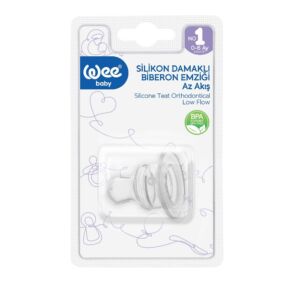 WEE BABY Tetina silicon ortodontica nr.1 - 875