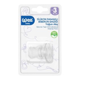 WEE BABY Tetina silicon ortodontica nr.3 - 127