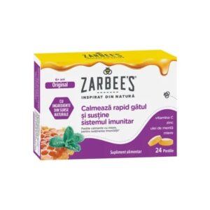 Zarbees Pastile pentru dureri de gat