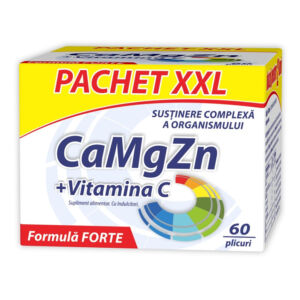 Zdrovit CaMgZn +Vitamina C x 60 Plicuri