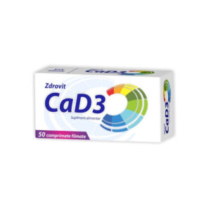 Zdrovit  Calciu + vit.D3 x 50 compr. filmate