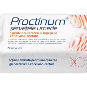 Zdrovit Proctinum servetele x 72