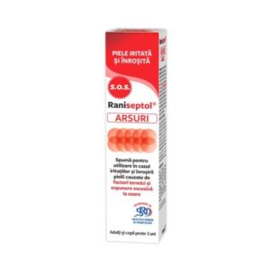 Zdrovit Raniseptol Arsuri SOS spuma