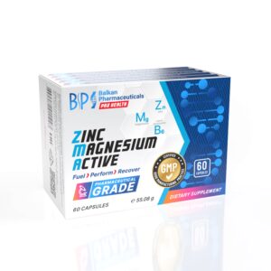 Zinc + Magnesium active 60 capsule Balkan Pharmaceuticals