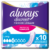 Absorbante pentru incontinenta urinara Discreet Long, 10bucati, Always