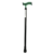 Baston reglabil cu maner verde