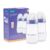 Biberon cu tetina Naturalwave, 2 x 240ml, Lansinoh