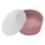 Bol din silicon cu ventuza si capac 6 luni+ Old Rose, 1 bucata, Appekids