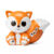 Jucarie portabila Vulpita Foxy + 0luni, 1 bucata, Chicco