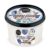Scrub de corp Blueberry Coconut Frozen Yogurt, 250ml, Organic Shop