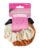 Set 4 elastice de par din satin natural, 1 bucata, Brushworks