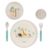 Set 5 piese vesela pentru mancarea copiilor, 1 bucata, Reer