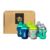 Set 6 biberoane ONL baietei haiosi +0 luni Multicolor, 260ml, Tommee Tippee