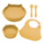 Set diversificare din silicon Kitty, 6 luni+, Honey, Appekids