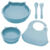 Set pentru diversificare Kitty +6 luni Aqua Blue, 1 bucata, Appekids