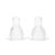 Set tetine din silicon super fin 3 luni+ Baby, 2 bucati, Minut