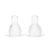 Tetina din silicon super fin 0 luni+ Baby, 2 bucati, Minut