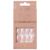 Unghii false Bare But Better Premium Nails Mocha, 30 bucati, Kiss