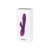 Vibrator pentru placere dubla cu mod de incalzire si 7 moduri de vibratie Double Pleasure, 1 bucata, Ammicco